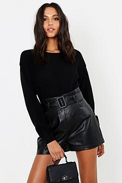 Boohoo Tall Crew Neck Sweater