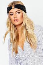 Boohoo O-ring Plisse Headband
