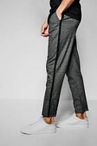 Boohoo Houndstooth Tape Detail Jogger Trouser