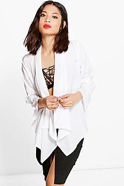 Boohoo Petite Alicia Woven Kimono