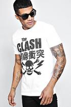 Boohoo The Clash Japanese T-shirt