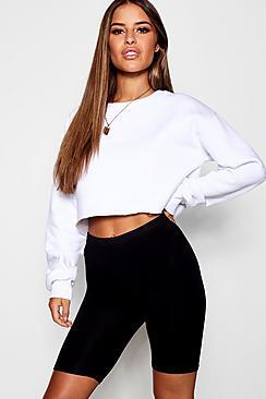 Boohoo Petite Black Cycling Shorts