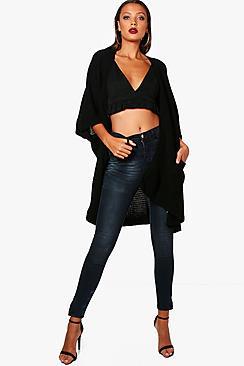 Boohoo Tall Sophie Cape Cardigan