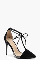 Boohoo Florence Pointed T Bar Heels