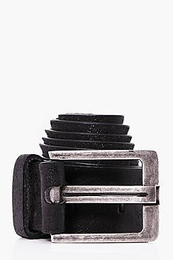 Boohoo Punched Hole Detail Belt