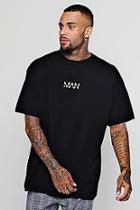 Boohoo Oversized Original Man Print T-shirt