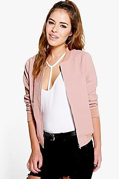 Boohoo Petite Charlotte Bonded Ma1 Bomber