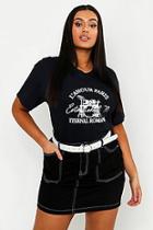 Boohoo Plus Eternal Romance Tee