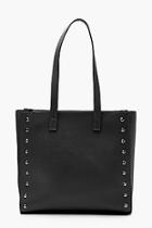 Boohoo Structured Stud Tote Day Bag
