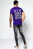 Boohoo City Back Print T-shirt