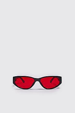 Boohoo Acetate Slim Sunglasses