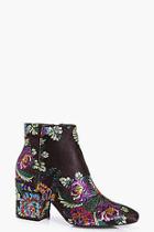 Boohoo Beatrice Multi Floral Ankle Boot