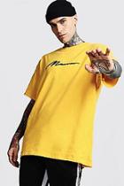Boohoo Oversized Man Paint Printed T-shirt