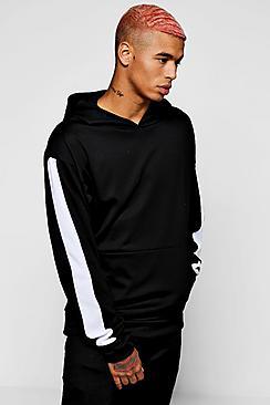 Boohoo Oversized Hoodie With Side Panel