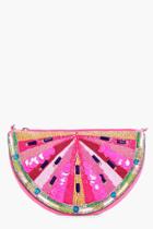 Boohoo Poppy Watermelon Fruit Cross Body Bag Pink