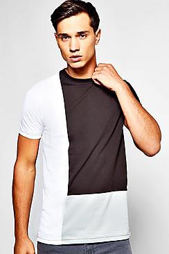 Boohoo Colour Block T-shirt