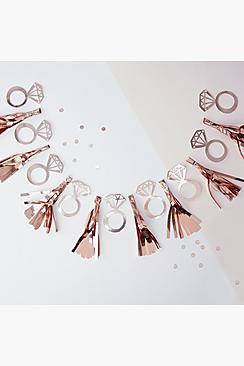 Boohoo Bride Tassel Garland