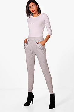 Boohoo Frill Pocket Detail Jogger
