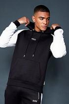 Boohoo Contrast Raglan Fleece Man Hoodie