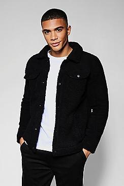 Boohoo Borg Western Jacket
