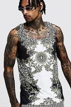 Boohoo Baroque Design Vest
