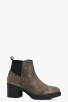 Boohoo Macy Chunky Chelsea Boot Khaki