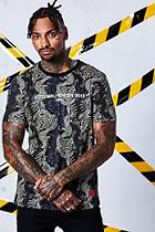 Boohoo Man Certified Dragon Printed T-shirt