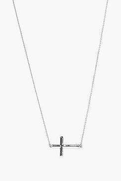 Boohoo Crucifix Necklace
