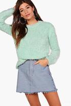 Boohoo Zoe Hairy Jumper