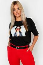 Boohoo Plus Valentines Print T-shirt