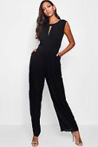 Boohoo Sleeveless Jumpsuit