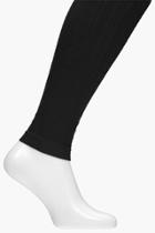 Boohoo Isobel Cable Footless Tights Black