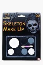 Boohoo Halloween Skeleton Makeup Set