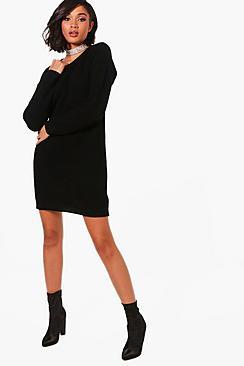 Boohoo Annie Knitted Dress
