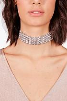 Boohoo Sally Statement Diamante Choker