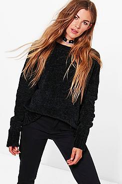 Boohoo Petite Premium Lorna Chenille Jumper