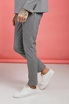 Boohoo Summer Micro Check Skinny Fit Trouser