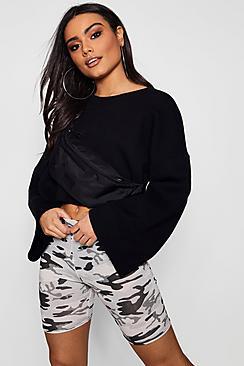 Boohoo Jessica Camo Cycling Shorts