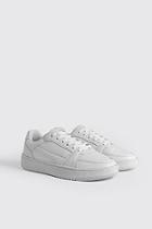 Boohoo Embossed Sporty Faux Leather Trainer