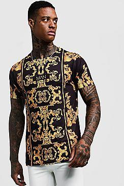 Boohoo Original Man Baroque T-shirt