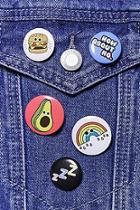 Boohoo Vibe Squad Mix & Match Patch & Bag Set