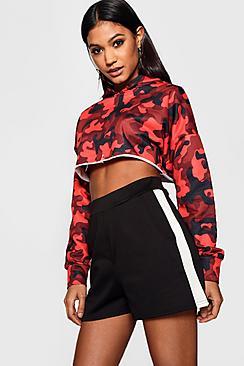 Boohoo Melissa Mono Side Stripe Short
