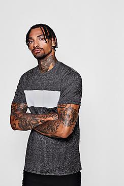 Boohoo Colour Block T-shirt With Hepp Yarn