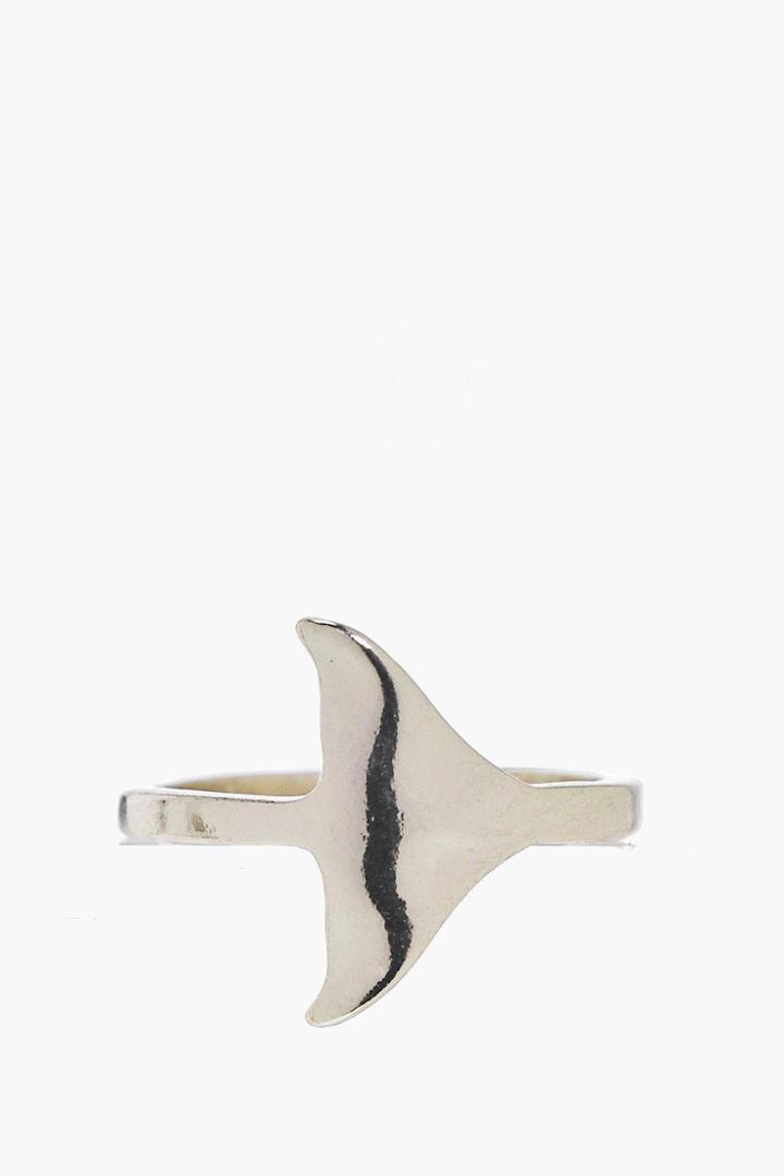 Boohoo Sofia Mermaid Tail Ring Gold