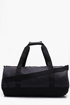 Boohoo Black Classic Duffel Bag