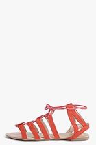 Boohoo Isla Flat Ghillie Sandal