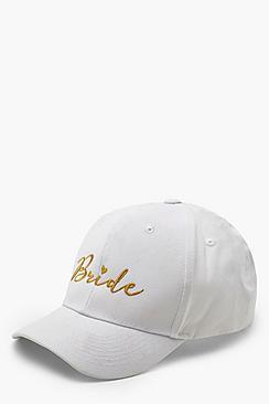 Boohoo Bride Slogan Embroidered Cap