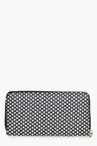 Boohoo Willow Embossed Star Print Purse