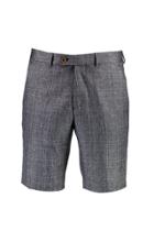 Boohoo Tailored Check Shorts Grey