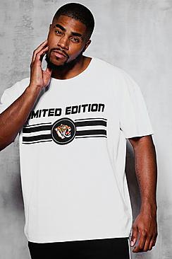 Boohoo Big And Tall Limited Edition Print T-shirt